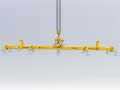 ANVER Ten Pad Electric Powered Vacuum Lifter for Lifting Steel Plates