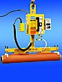 ANVER Powered Vacuum Lifter Safely Handles Rubber Covered Rolls