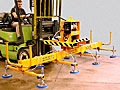 ANVER Fork Truck Vacuum Lifter Self-Contained Unit Fits Over Forks