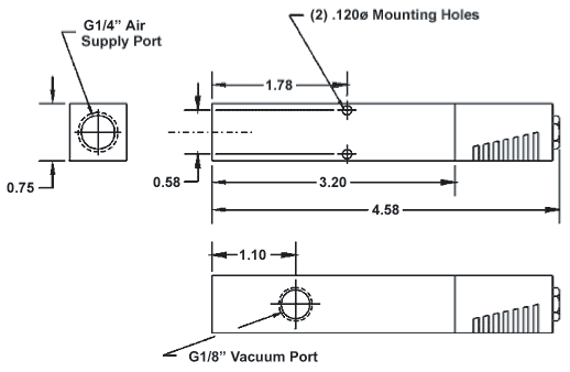 Venturi Vacuum Pump Q-VP10