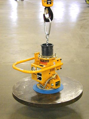 Single Pad Self-Powered Mechanical Vacuum Lifter
