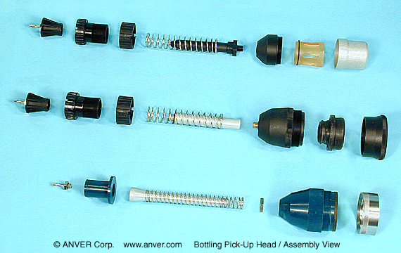 Assembly View of Typical Bottle Grabs