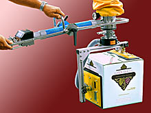 ANVER Vacuum Tube Lifter Fully Supports Heavy Boxes