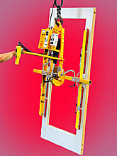 ANVER Battery Powered Vacuum Lifter with Fork Lift Frame for Handling Sheet and Plate