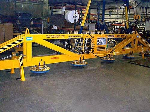 ANVER Eight Pad Electric Powered Heavy Duty Vacuum Lifter