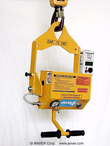 Single Pad Electric Powered Vacuum Lifter with Powered Tilt