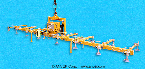 Sixteen Pad Electric Powered Vacuum Lifter with Powered Tilt Model ...