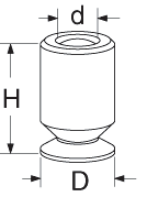 PBA series small hi-tech vacuum cups 
