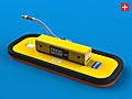 Rectangular Foam Seal Vacuum Pads with Slip-On Seals (Generator Mount