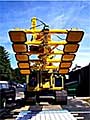 Vacuum End-Effectors for Gradall Fully Articulating for Installing Heavy Panels