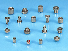 Fittings for ANVER Vacuum Cups, Suction Cups, P-Series Vacuum Suction Cups