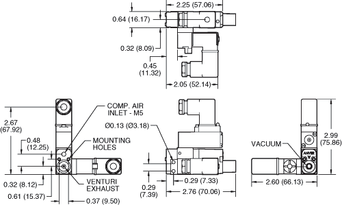JVC Series Vacuum Generators