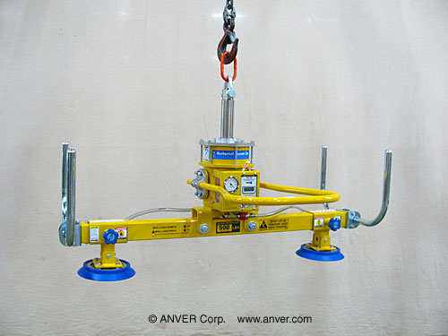 ANVER Two Pad Standard Self-Powered Mechanical Vacuum Lifter