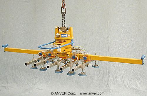 ANVER Ten Pad Self-Powered Mechanical Vacuum Lifter