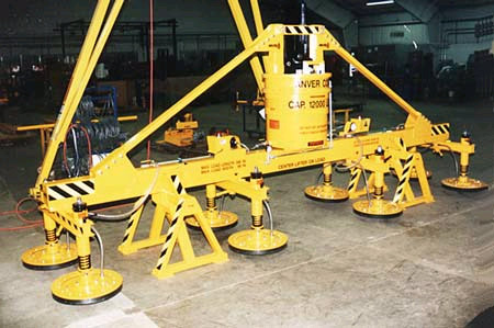 ANVER Heavy Duty Eight Pad Self-Powered Mechanical Vacuum Lifter
