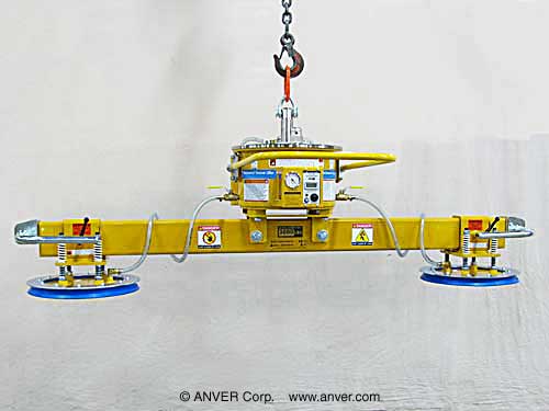 ANVER Two Pad Self-Powered Mechanical Vacuum Lifter