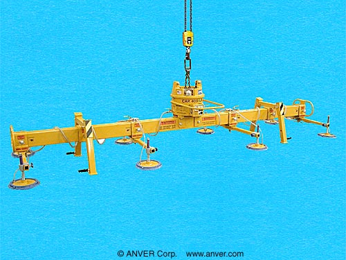 ANVER Eight Pad Self-Powered Mechanical Vacuum Lifter