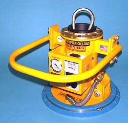 Self-Powered Mechanical Vacuum Lifter with Single Vacuum Pad Attachment