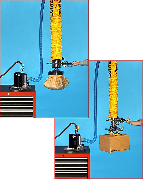 Compressed Air Powered Vacuum Tube Lifter 