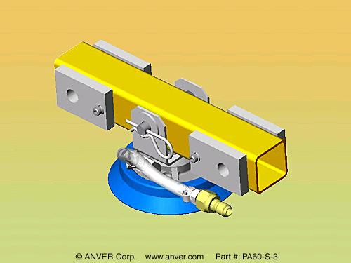 ANVER Vacuum Lifting Pad Attachment - PA60-S-3