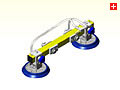 ANVER Vacuum Lifting Pad Attachment - PA80-2-XX-3