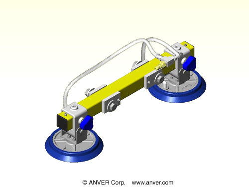 ANVER Vacuum Lifting Pad Attachment - PA86-2-XX-3