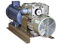 Rotary Vane Oil-less Vacuum Pumps, High Vacuum and Moderate Flow