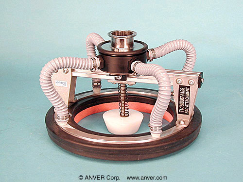 Vacuum Pad Attachment for Brake Rotors