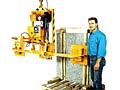 ANVER Three Pad Electric Powered Vacuum Lifter with Powered Tilt for the Stone Industry