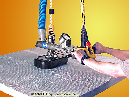 ANVER VB Control Head with Plastic Bag Head Pad Attachment for Lifting & Handling Concrete Panels