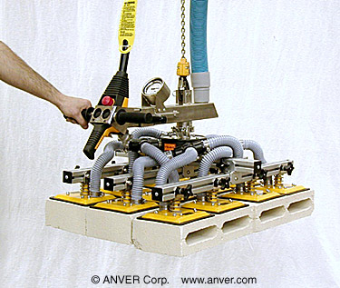 ANVER Hoist Integrated VB System with Custom 12 Pad Attachment
