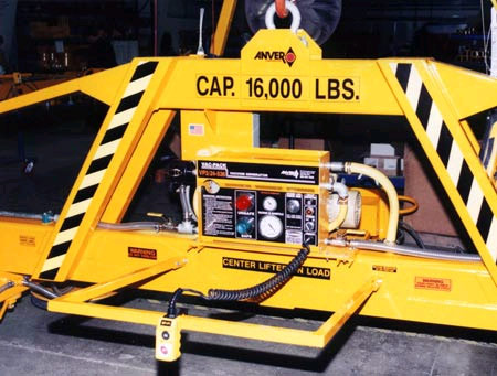 ANVER VP3-24 Vacuum Lifting Generator on Heavy Duty Lifting Frame