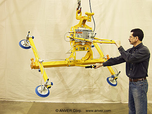 Four Pad Electric Powered Lifter with Manual Tilt Adapter and Offset ...