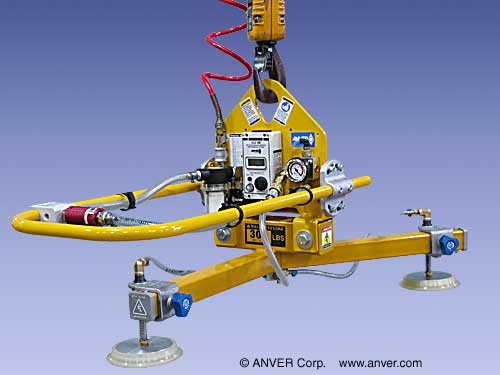 ANVER Five Pad Air Powered Vacuum Lifter Model# AL40M5-43