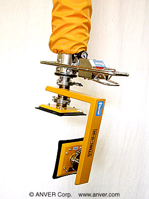 Vacuum Tube Lifting System with Custom Side-Gripping Pad Attachment