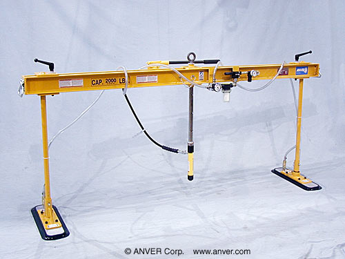 ANVER Air powered Welding Hold-Down Clamp