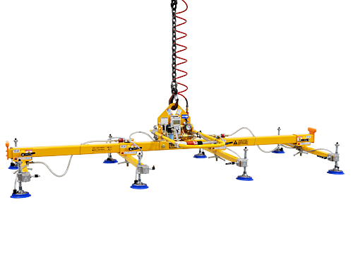 Eight Pad Vacuum Lifter Lifting Frames – Capacity: 800lb (363 kg)